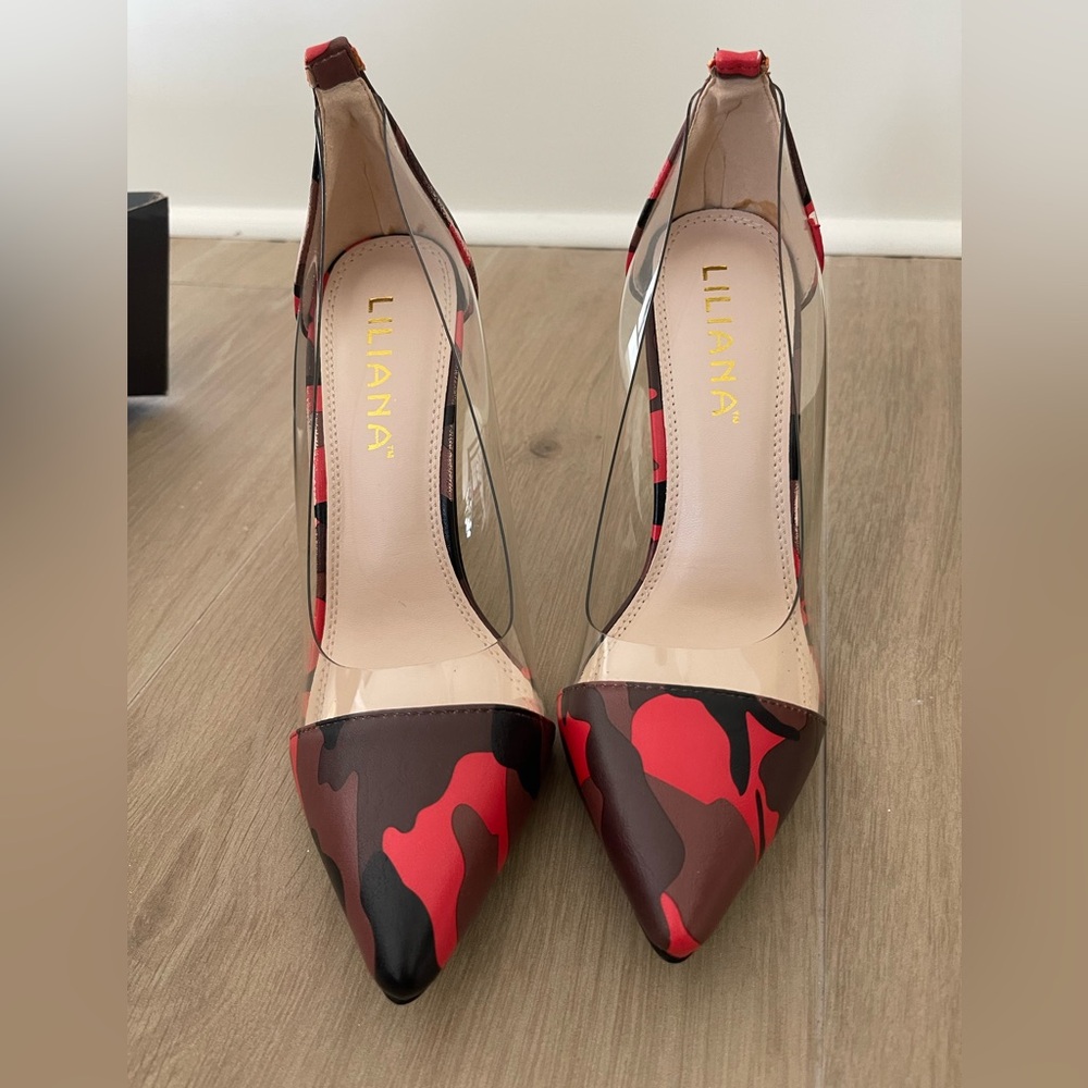 👠Liliana  Camo Heels Size -7 - NEW 👠